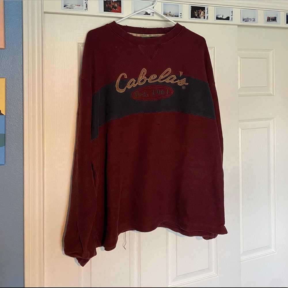 Vintage Cabela’s sweater